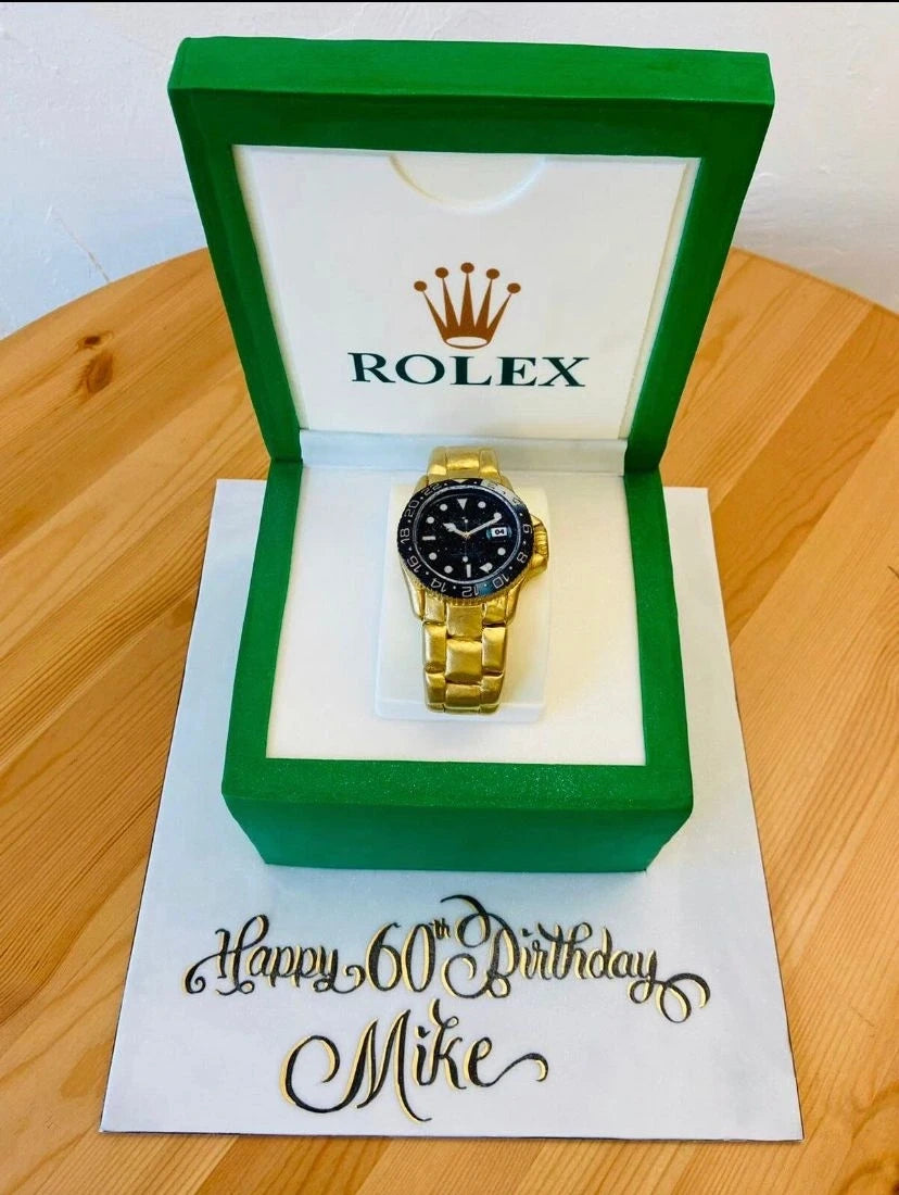 Rolex Watch cake